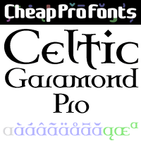 Celtic Garamond by Levente Halmos