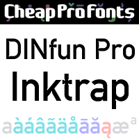 DINfun Pro Inktrap by Roger S. Nelsson