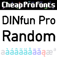 DINfun Pro Random by Roger S. Nelsson