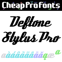 Omgeving Kinderen waarheid CheapProFonts - Multilingual Fonts - Deftone Stylus Pro