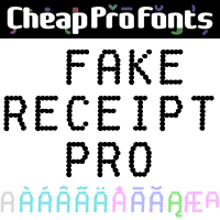 Fake Receipt Pro by Ray Larabie