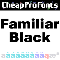 Familiar Pro Black