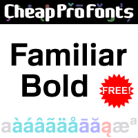 Familiar Pro Bold