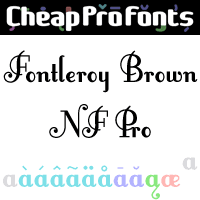 Fontleroy Brown NF Pro by Nick Curtis