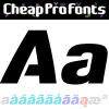 Foobar Pro Black Oblique by Roger S. Nelsson