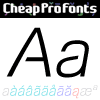 Foobar Pro Light Oblique by Roger S. Nelsson