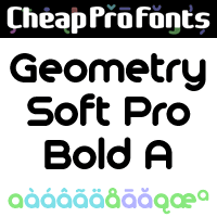 Geometry Soft Pro Bold A by Roger S. Nelsson