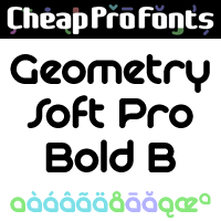 Geometry Soft Pro Bold B by Roger S. Nelsson