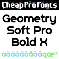 Geometry Soft Pro Bold X by Roger S. Nelsson