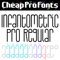 Infantometric Pro Regular by Roger S. Nelsson