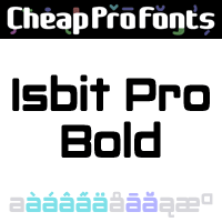 Isbit Pro Bold by Roger S. Nelsson