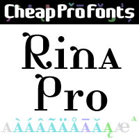 Rina Pro by Ray Larabie