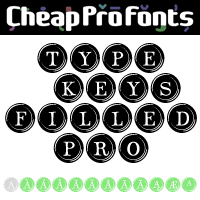 Type Keys Filled Pro