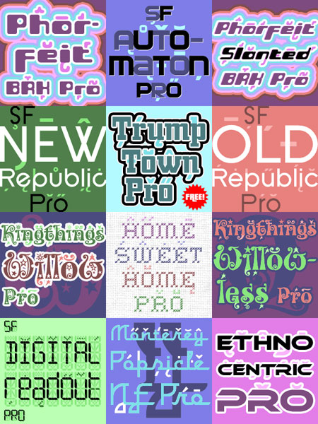 CheapProFonts Newsletter 08 Q3