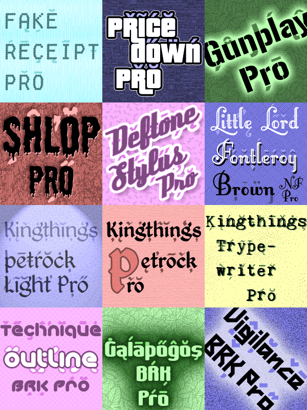 CheapProFonts Newsletter 08 Q1 CheapProFonts Newsletter 08 Q1