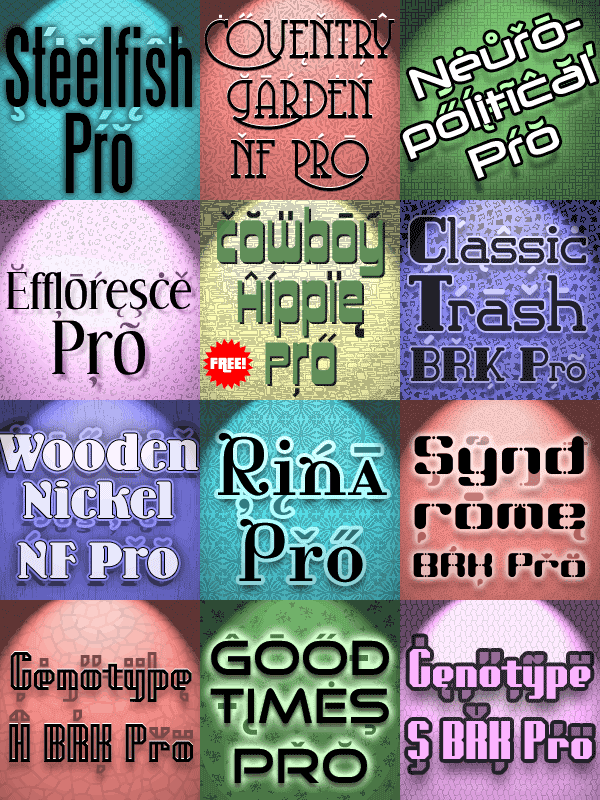 CheapProFonts Newsletter 08 Q2