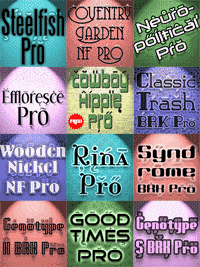 CheapProFonts Newsletter 08 Q2 preview