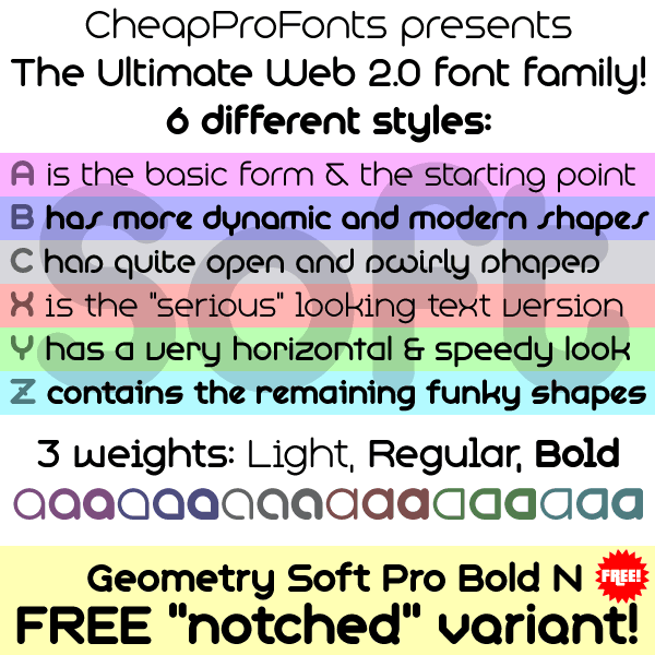 CheapProFonts Newsletter 09-03