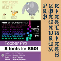 CheapProFonts Newsletter 12-01 preview