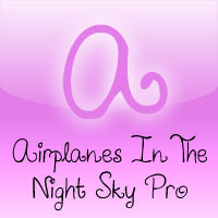 Airplanes In The Night Sky Pro by Kimberly Geswein