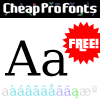 CheapProFonts Serif Pro - Regular Promo Picture