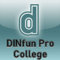 DINfun Pro College by Roger S. Nelsson