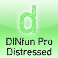 DINfun Pro Distressed Promo Picture