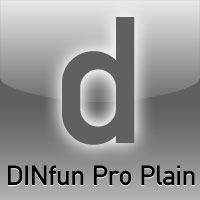 DINfun Pro Plain by Roger S. Nelsson