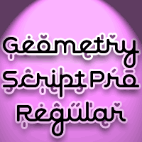 Geometry Script Pro Regular