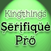 Kingthings Serifique Pro by Kevin King
