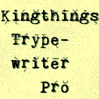 Kingthings Trypewriter Pro NEW Promo Picture